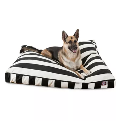 Majestic Pet Vertical Strip Rectangle Indoor & Outdoor Dog Bed - Image 2