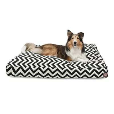 Product Majestic Pet Zig Zag Rectangle Indoor & Outdoor Dog Bed