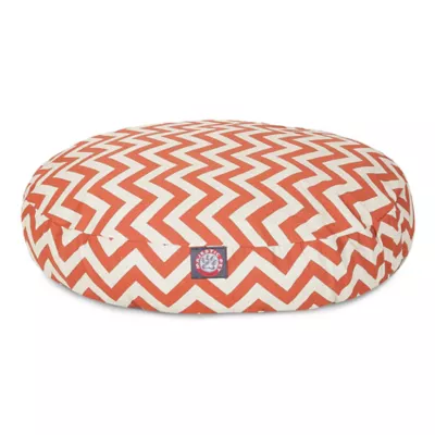 Majestic Pet Zig Zag Round Indoor & Outdoor Dog Bed - Image 1