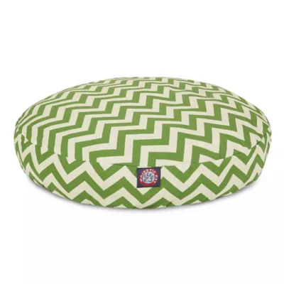 Majestic Pet Zig Zag Round Indoor & Outdoor Dog Bed - Image 1