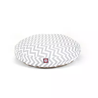 Majestic Pet Zig Zag Round Indoor & Outdoor Dog Bed - Image 2
