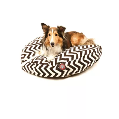 Majestic Pet Zig Zag Round Indoor & Outdoor Dog Bed - Image 3