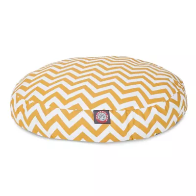 Majestic Pet Zig Zag Round Indoor & Outdoor Dog Bed - Image 1