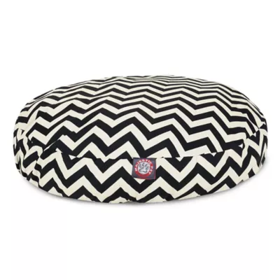 Majestic Pet Zig Zag Round Indoor & Outdoor Dog Bed - Image 1