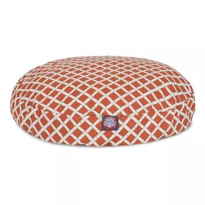 Majestic Pet Bamboo Round Indoor & Outdoor Dog Bed - Image 1