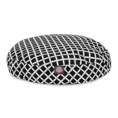 Majestic Pet Bamboo Round Indoor & Outdoor Dog Bed - Image 1