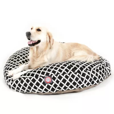 Majestic Pet Bamboo Round Indoor & Outdoor Dog Bed - Image 2