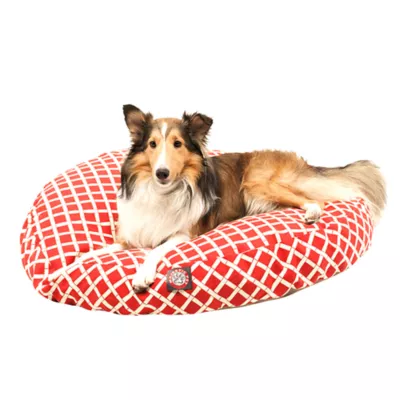 Product Majestic Pet Bamboo Round Indoor & Outdoor Dog Bed