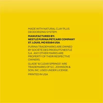 Purina® Tidy Cats® With Glade Clear Springs Multi Cat Clumping Clay Cat Litter - Scented, Low Dust - Image 8