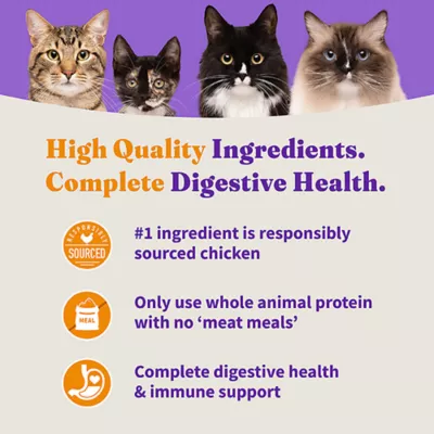 Halo Holistic Grain Free Healthy Weight, Adult Indoor Dry Cat Food - Chicken Recipe - Image 4