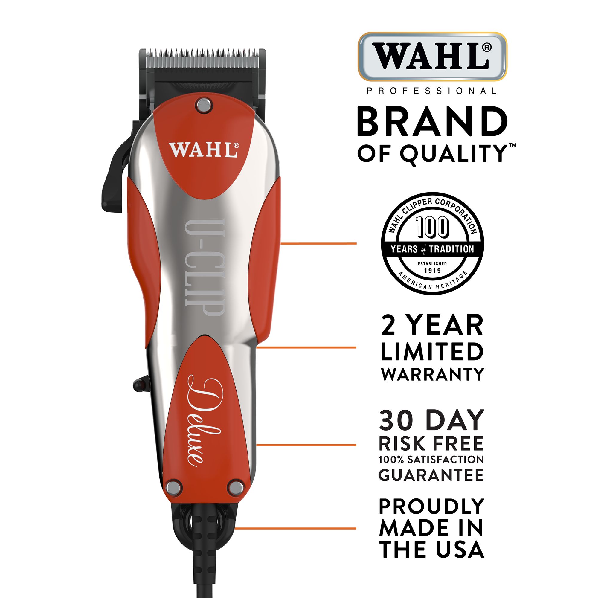 Wahl Performer Pet Dog Clippers Grooming Kit - Animal Hair Trimmer (Model 9160-800)