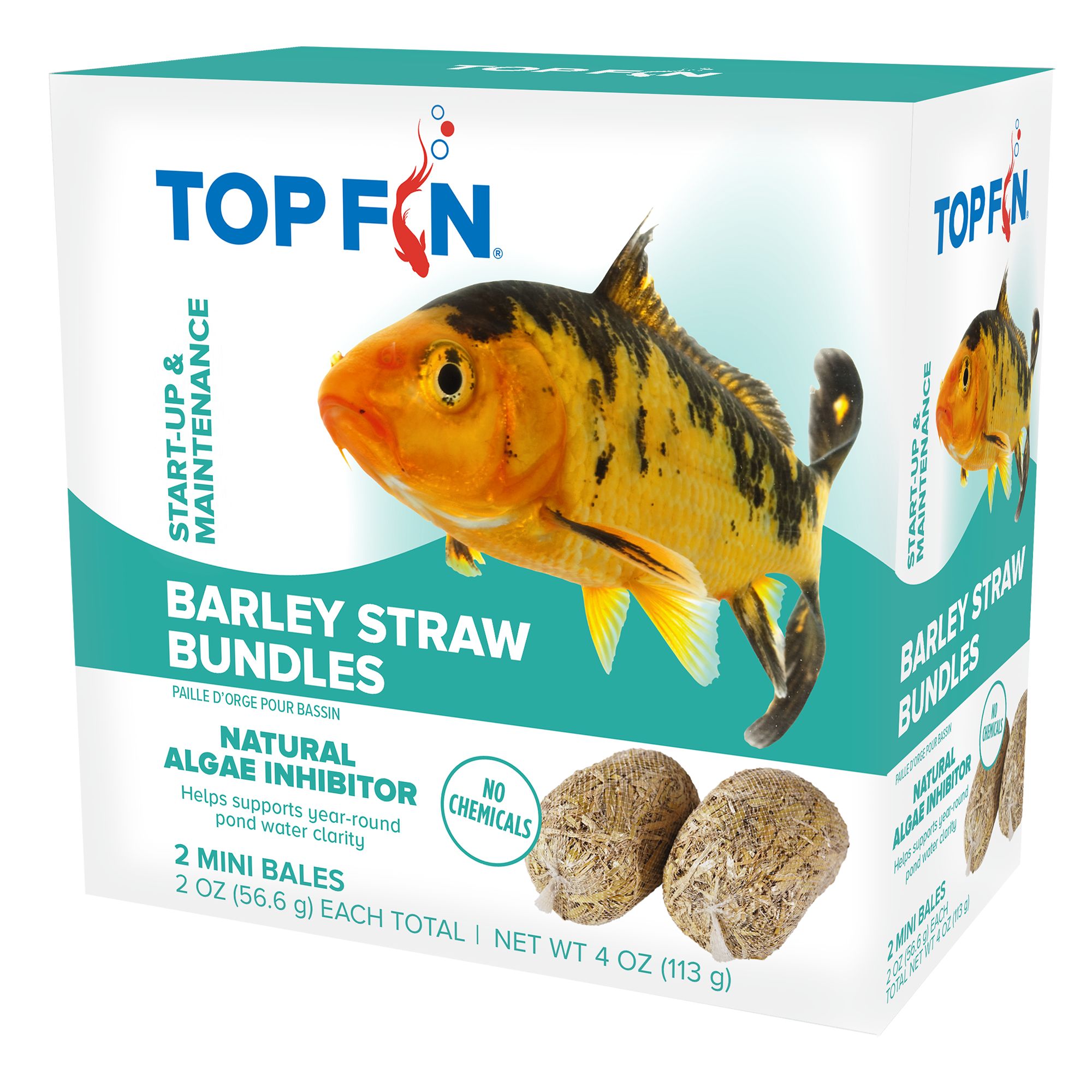 Barley straw for natural algae treatment in pond ponds fish tank filter aquarium 