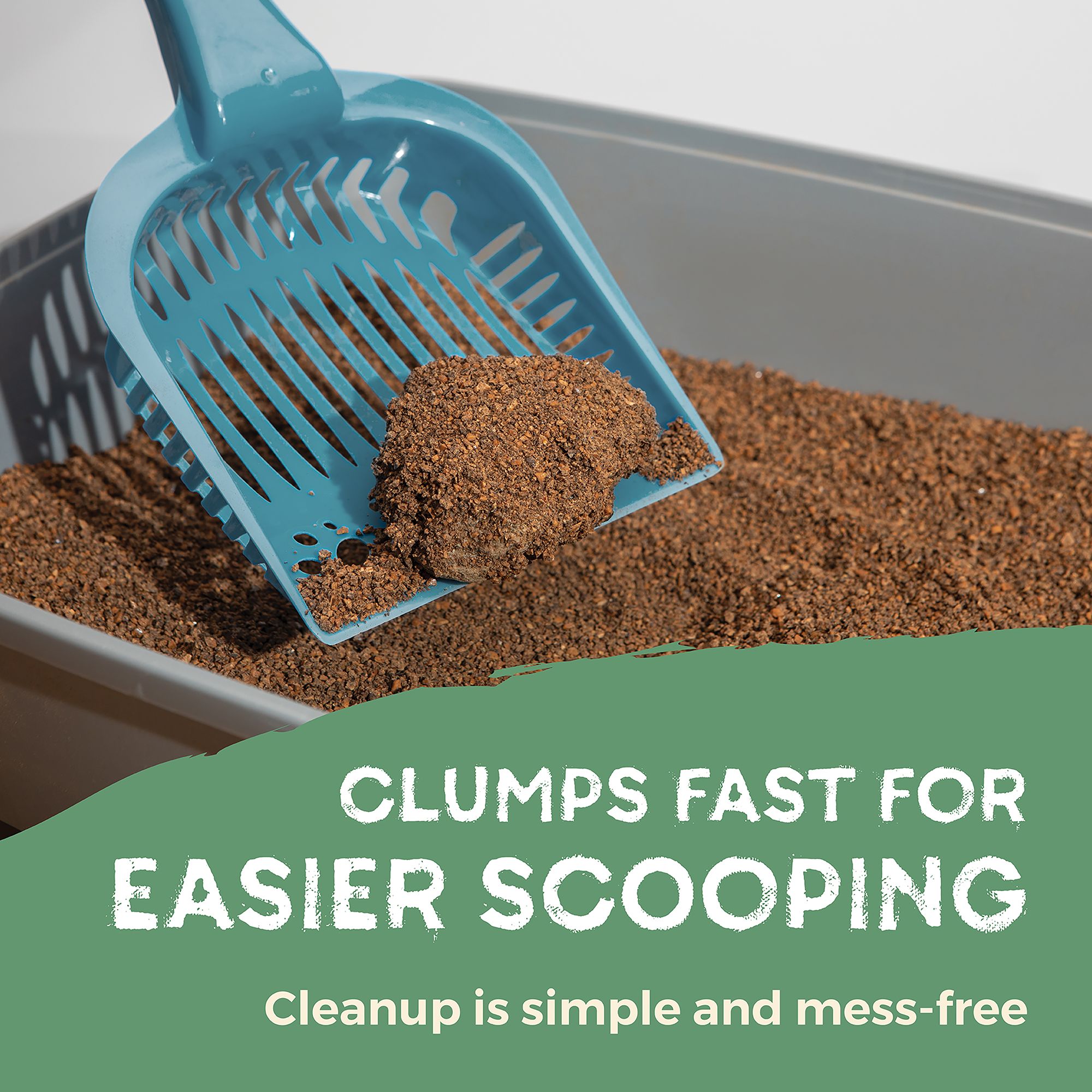 Naturally Fresh Clumping Walnut Cat Litter - Low Tracking, Natural - thumbnail 7