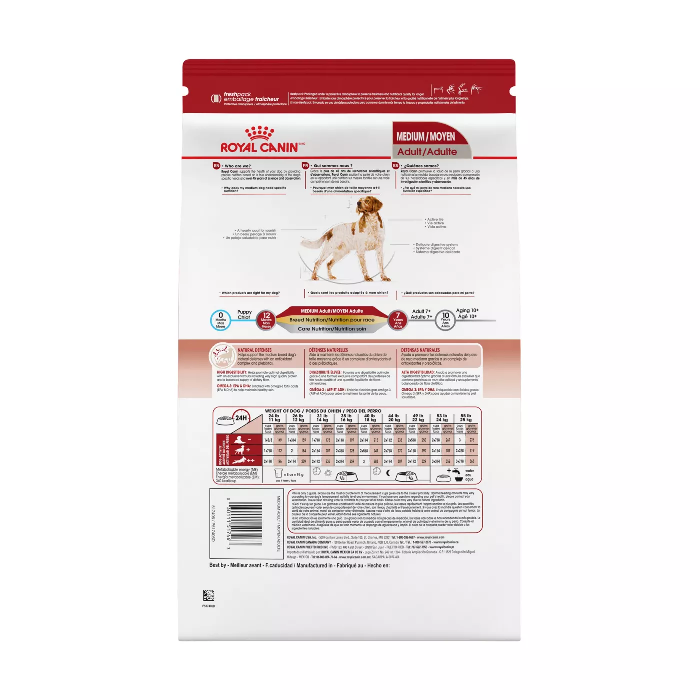 Product Royal Canin Size Health Nutrition Medium Breed Adult Dry Dog Food