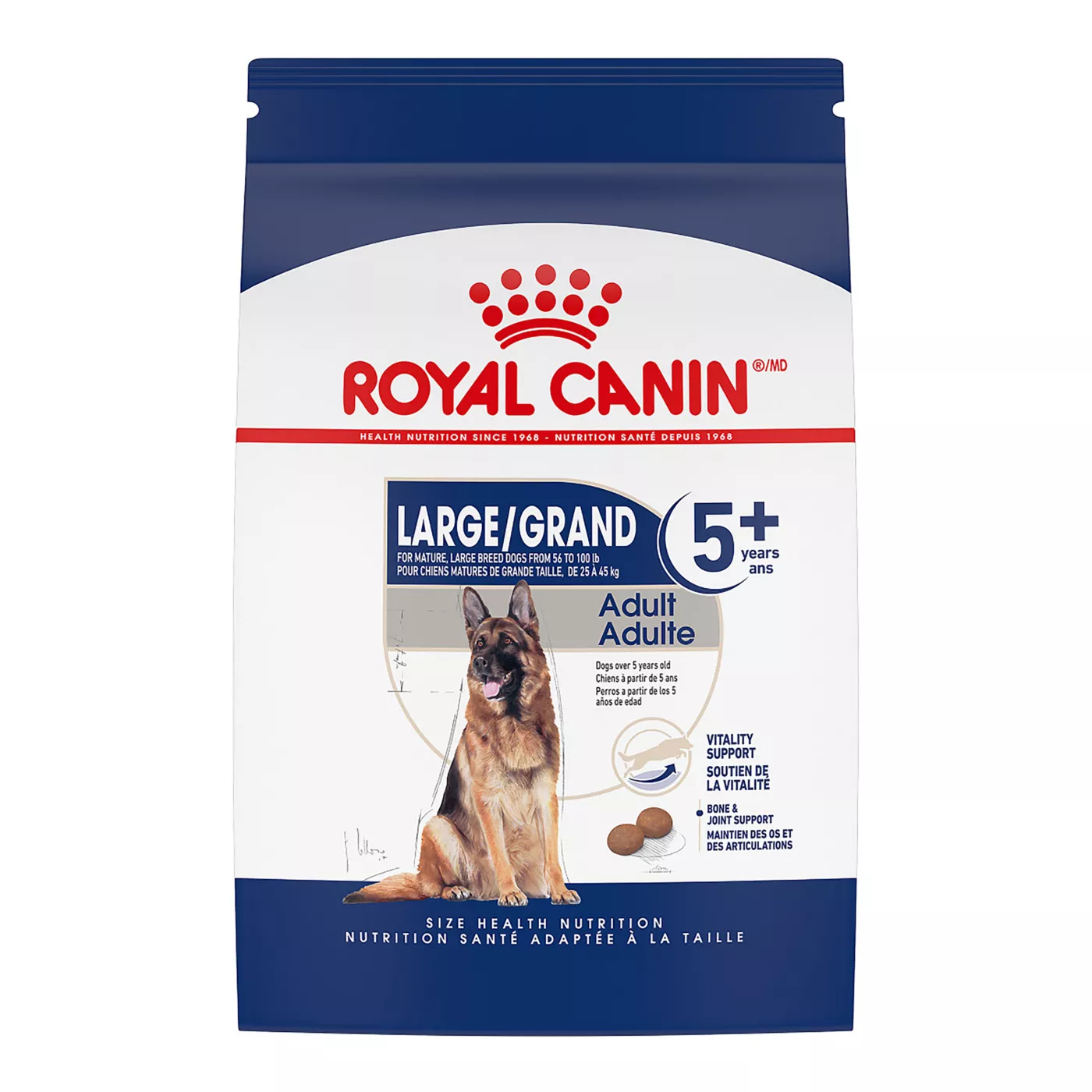 Product Royal Canin Size Health Nutrition Large Breed Adult 5+ Dog Dry Food - 30 lb