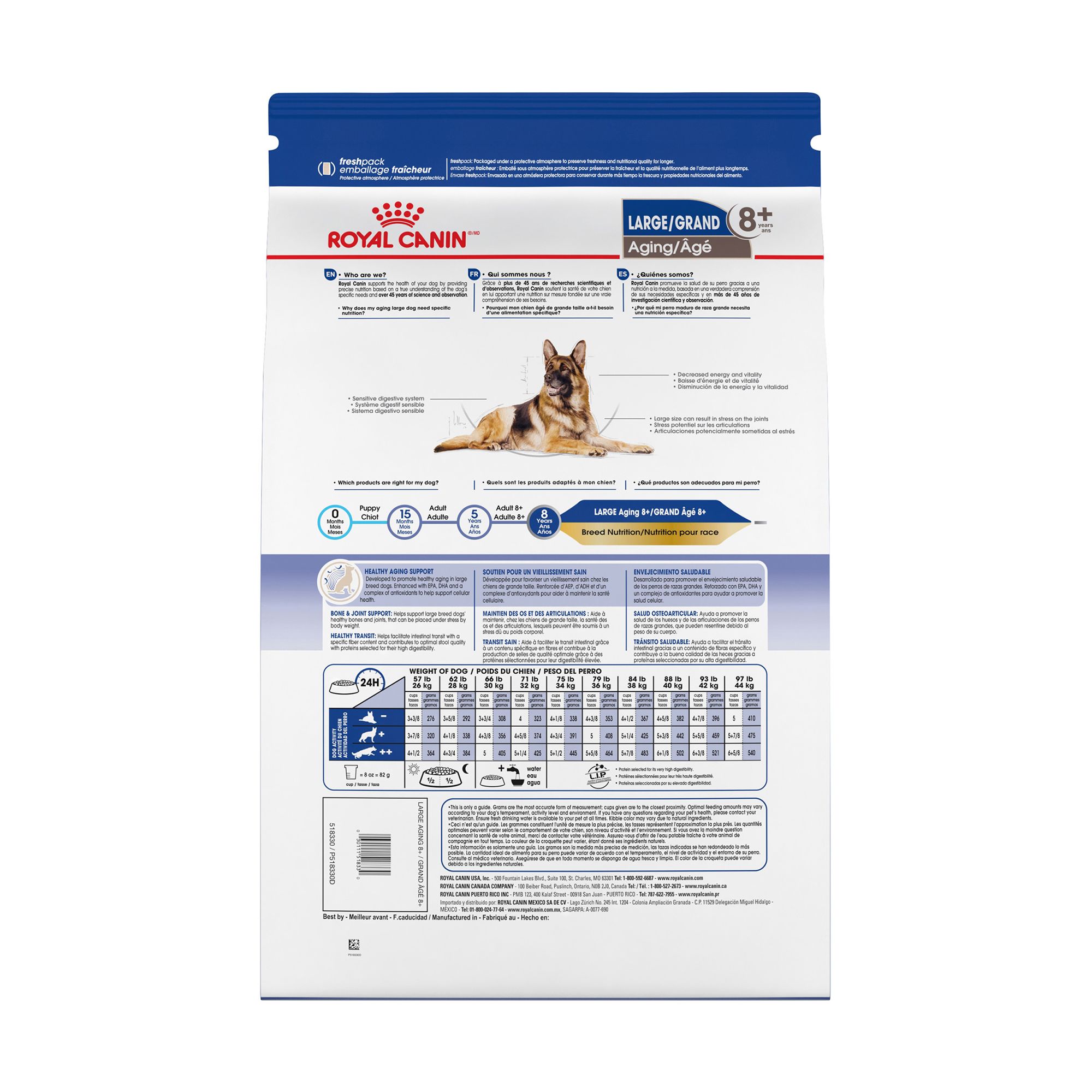 royal canin senior large breed