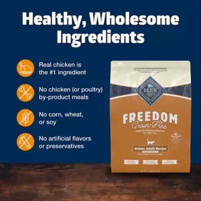 Product Blue Buffalo Freedom All Life Stages Dry Cat Food - Grain Free, Chicken