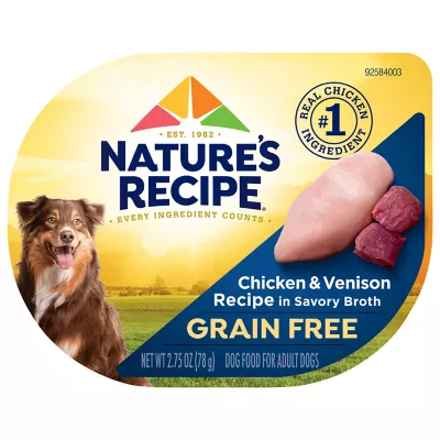 Product Nature's Recipe Adult Wet Dog Food - Grain Free, 2.75 Oz.