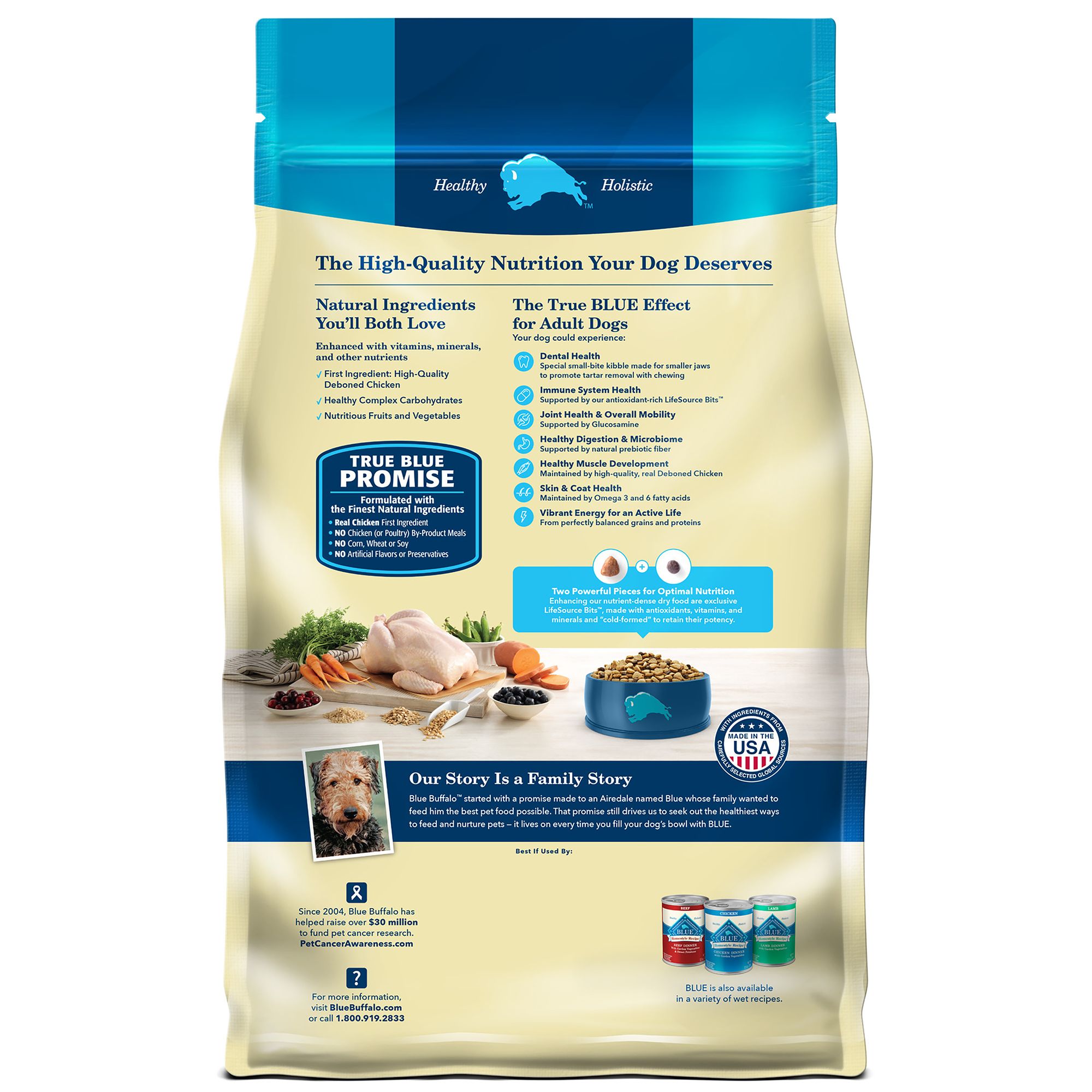 blue buffalo small bites dog food