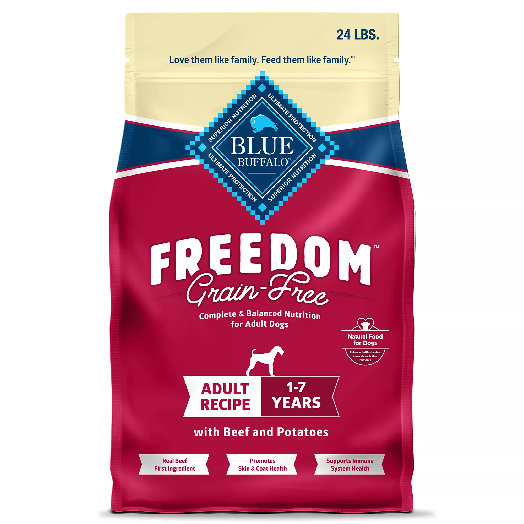 Blue Buffalo® Freedom&trade; Adult Dry Dog Food - Grain Free, Beef