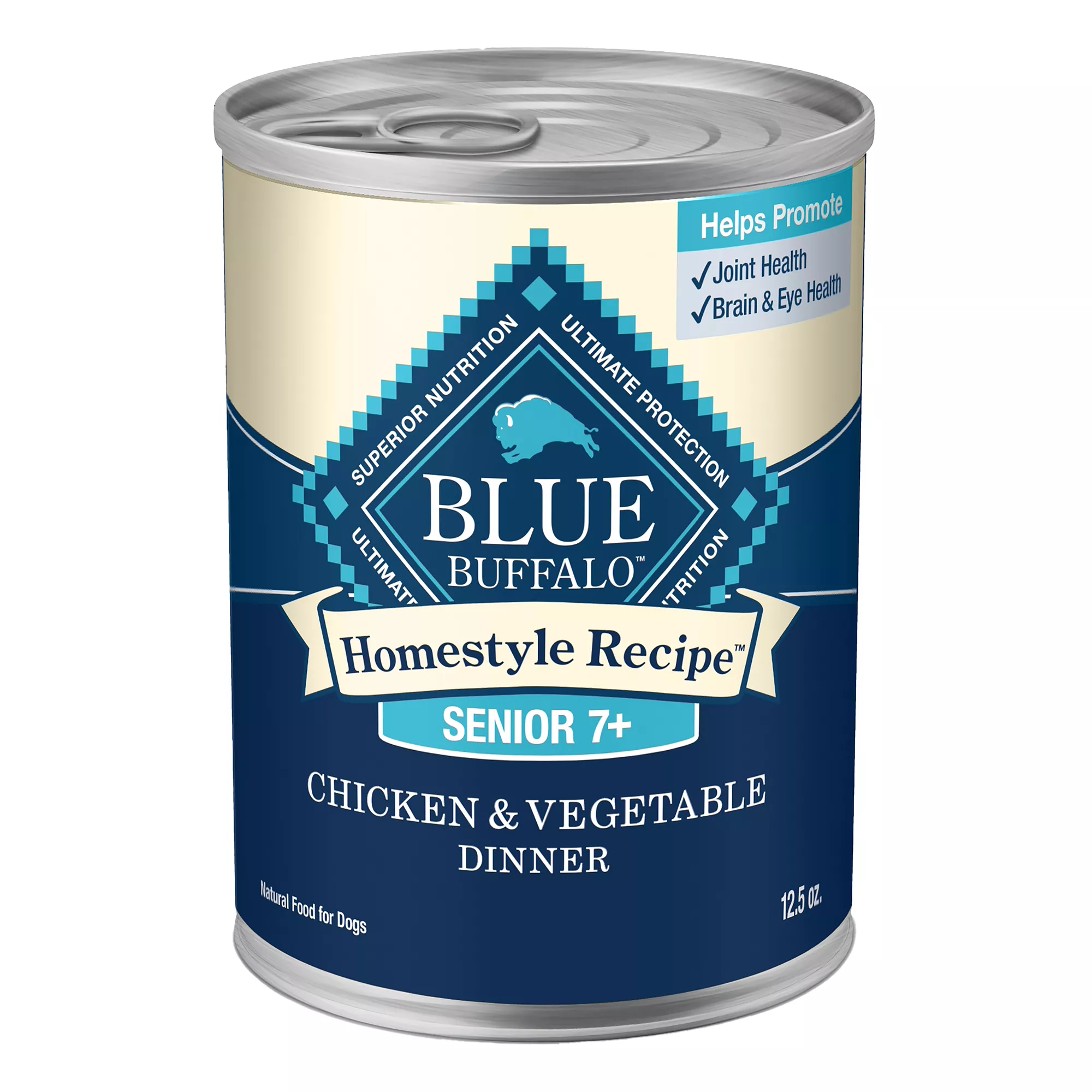 Blue Buffalo® Homestyle Recipe Chicken & Vegetable Dinner Senior 7+ Wet Dog Food - 12.5 oz