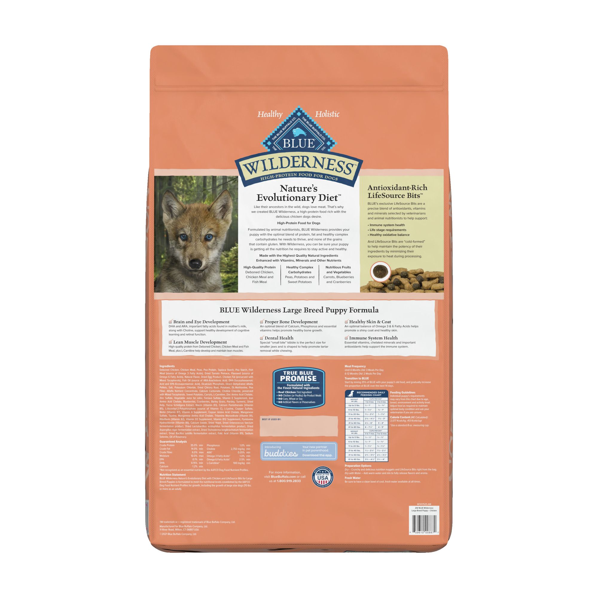 blue wilderness puppy food