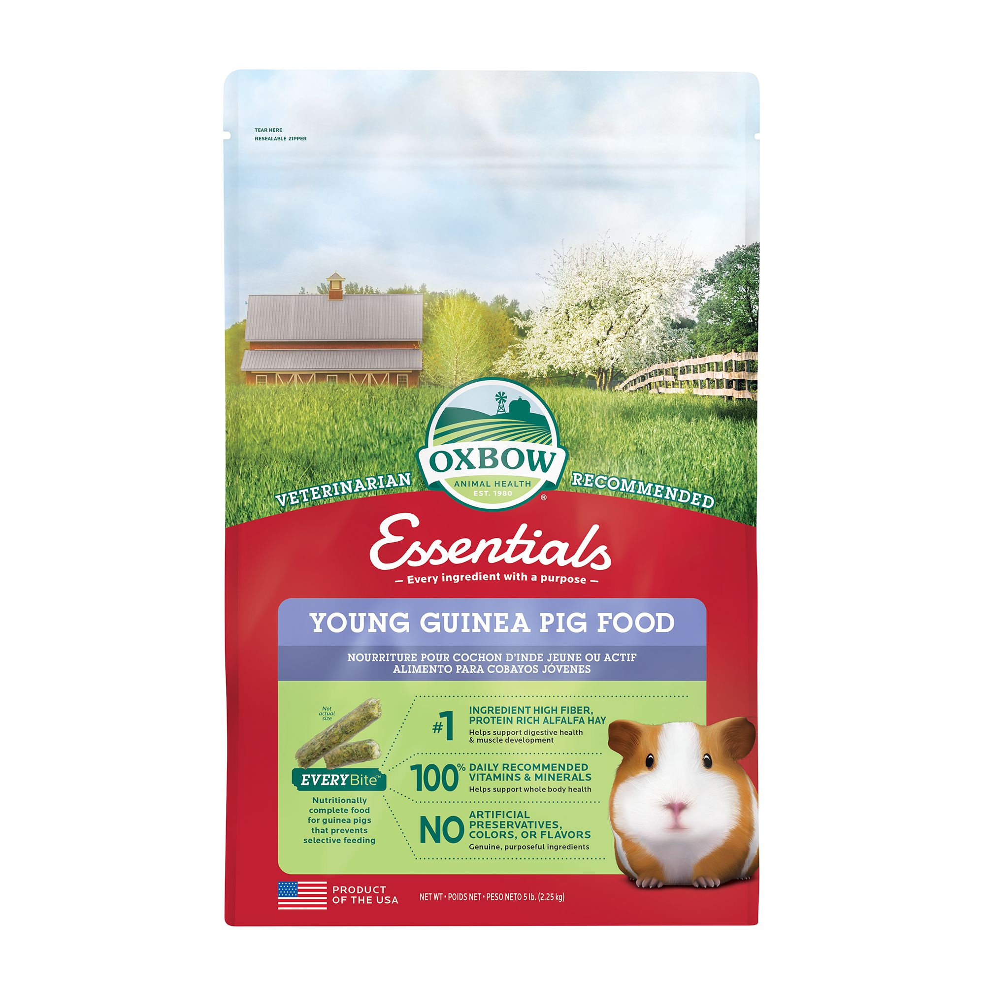 oxbow guinea pig food