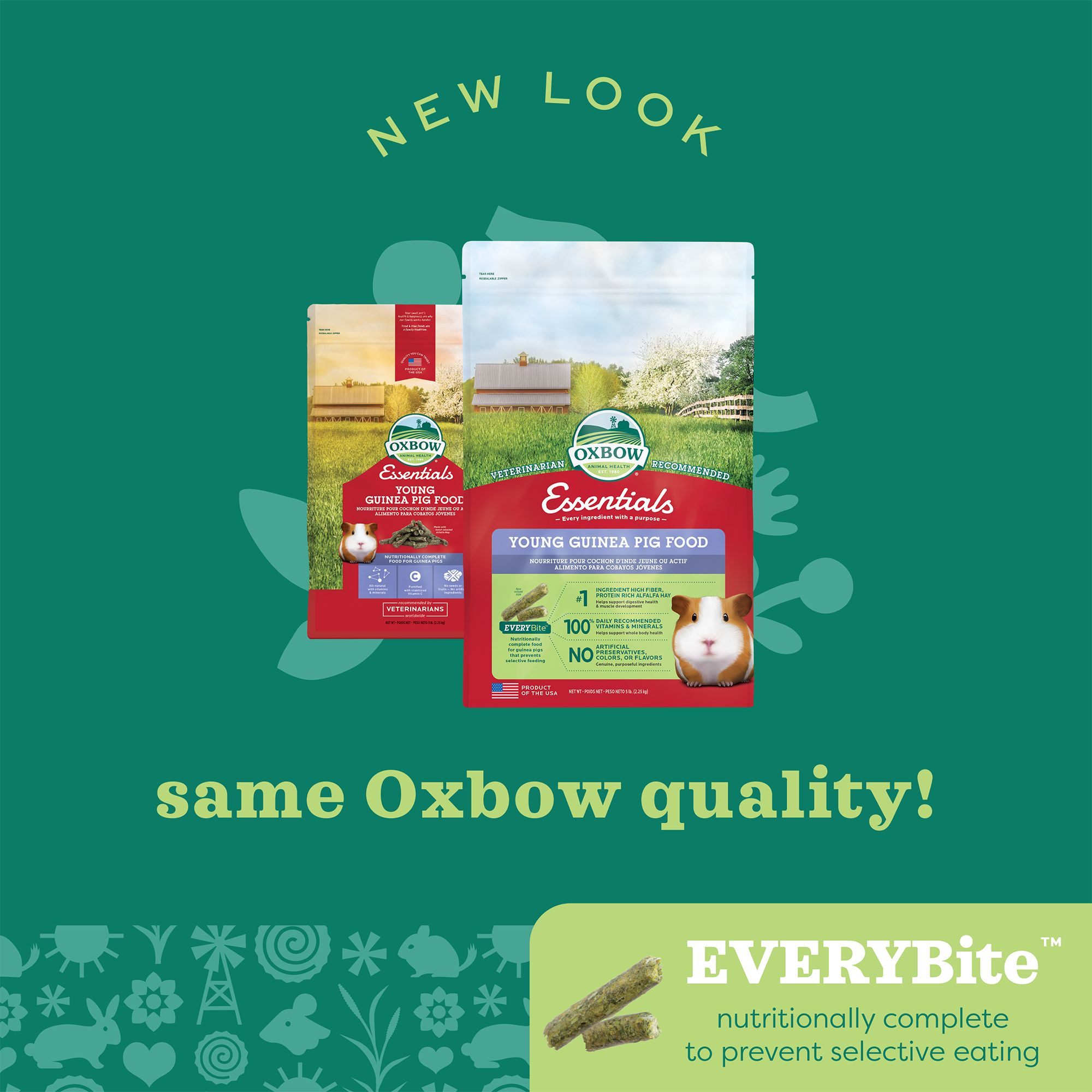 Oxbow Essentials Young Guinea Pig Food