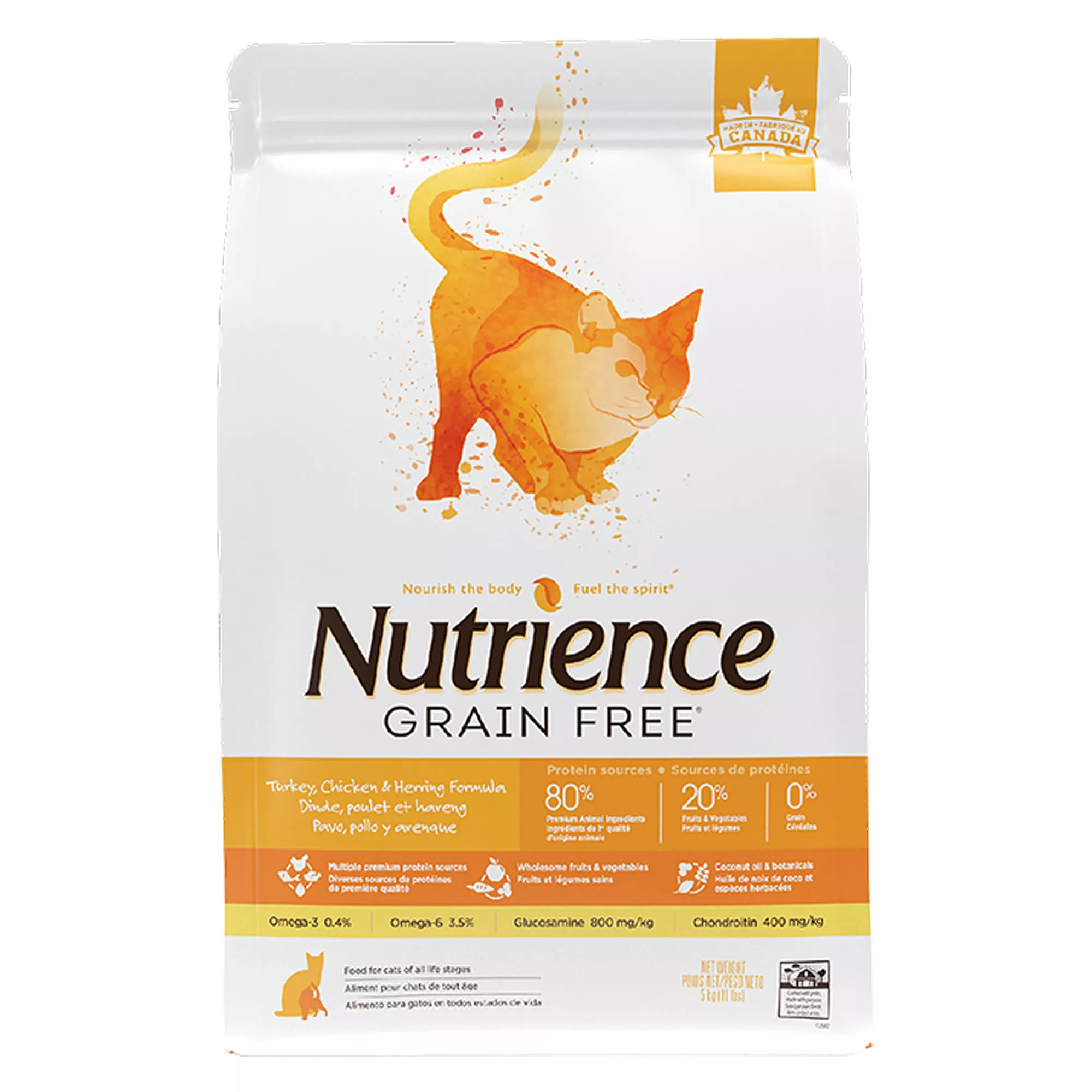 Nutrience® Grain Free Cat Food - Turkey, Chicken & Herring