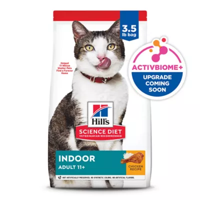 Product Hill's® Science Diet® Indoor Senior 11+ Dry Cat Food - Chicken