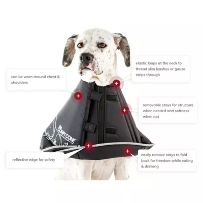 Product All Four Paws Tan Comfy Cone Dog E-Collar