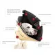 Product All Four Paws Black Comfy Cone Dog E-Collar