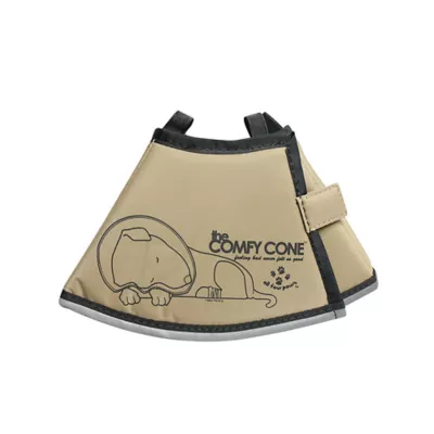 Product All Four Paws Tan Comfy Cone Dog E-Collar