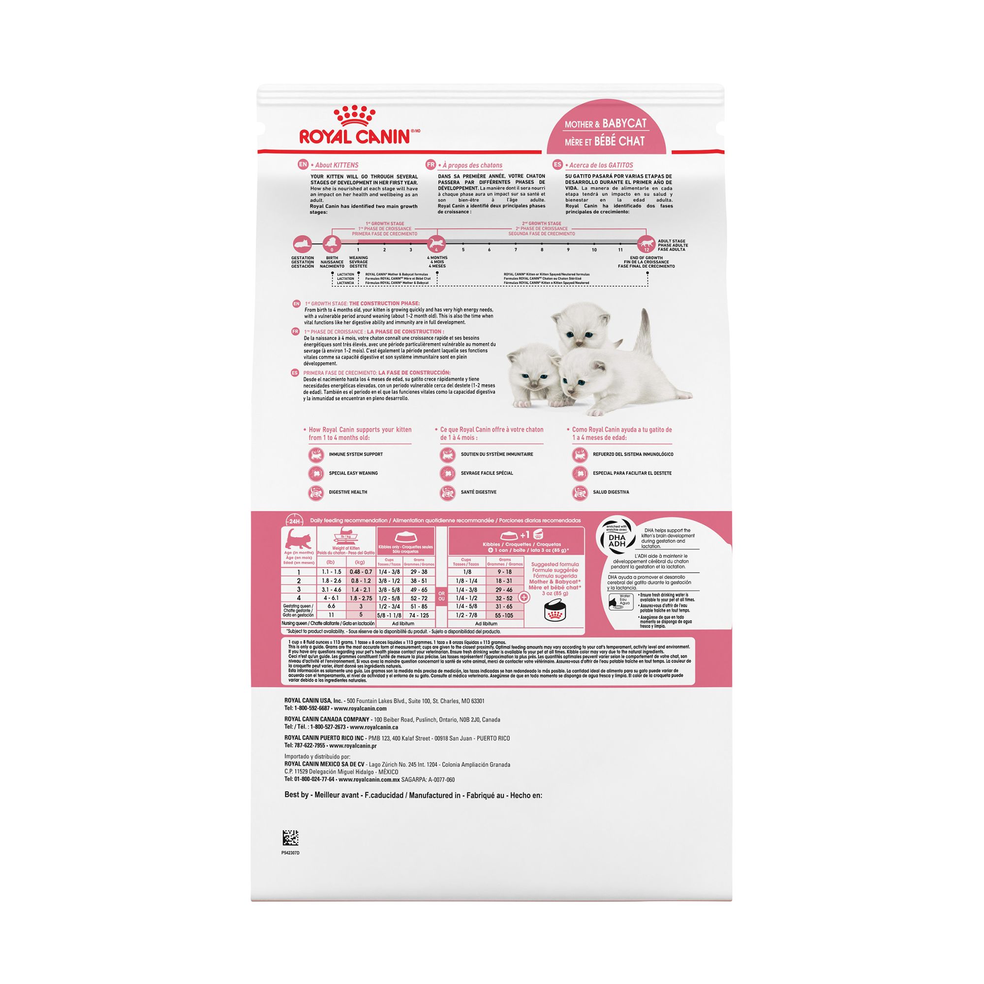 royal canin mother & baby dry cat food