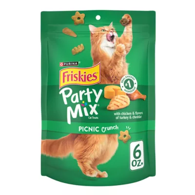 Product Purina® Friskies® Party Mix All Life Stages Cat Treats - Chicken, With Vitamins