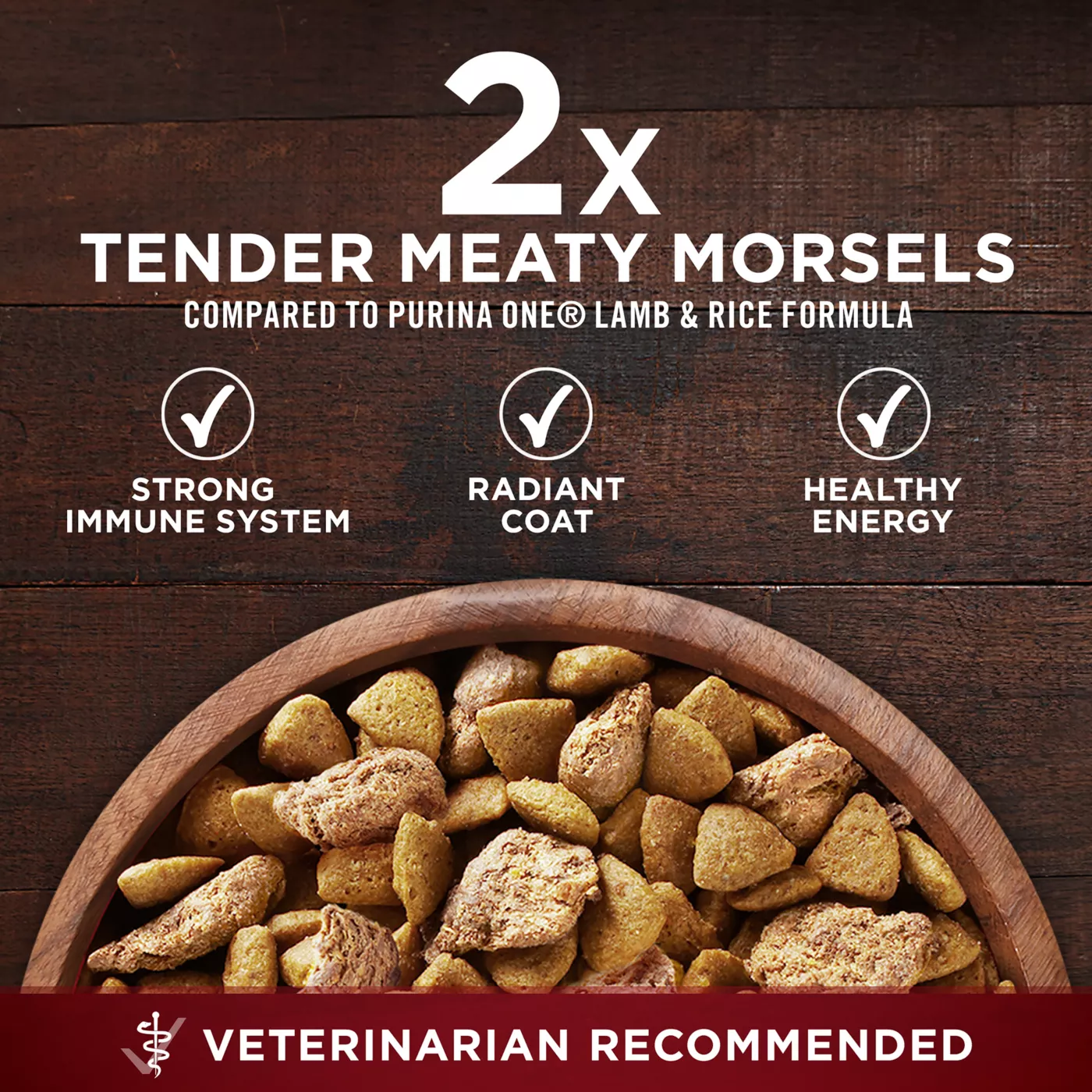 Purina one turkey shops and venison ingredients