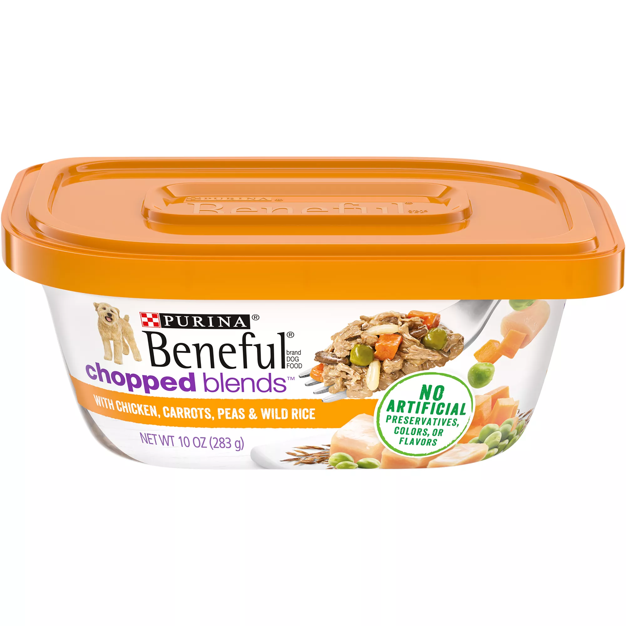 Purina Beneful® Chopped Blends Adult Dog Wet Food - 11.28 oz., No Artificial Colors, No Artificial F