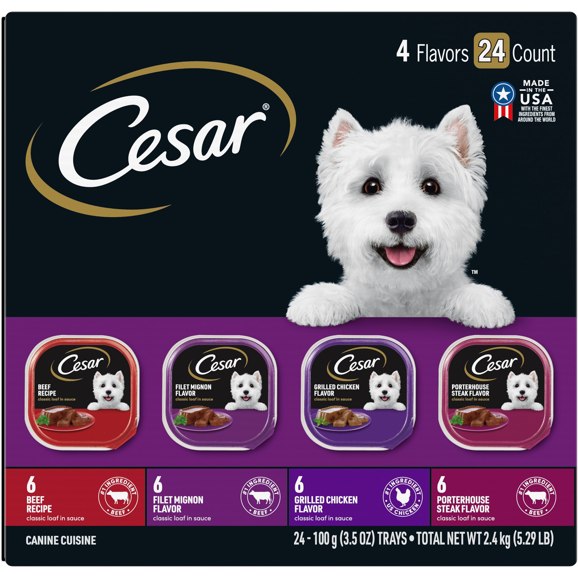 Cesar dog hot sale food petsmart