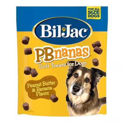 Bil Jac PBnanas Peanut Butter Banana Soft Dog Treat