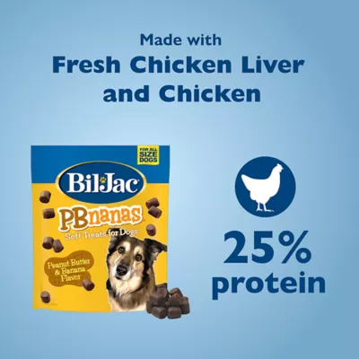 Product Bil-Jac® PBnanas Peanut Butter & Banana Soft Dog Treat