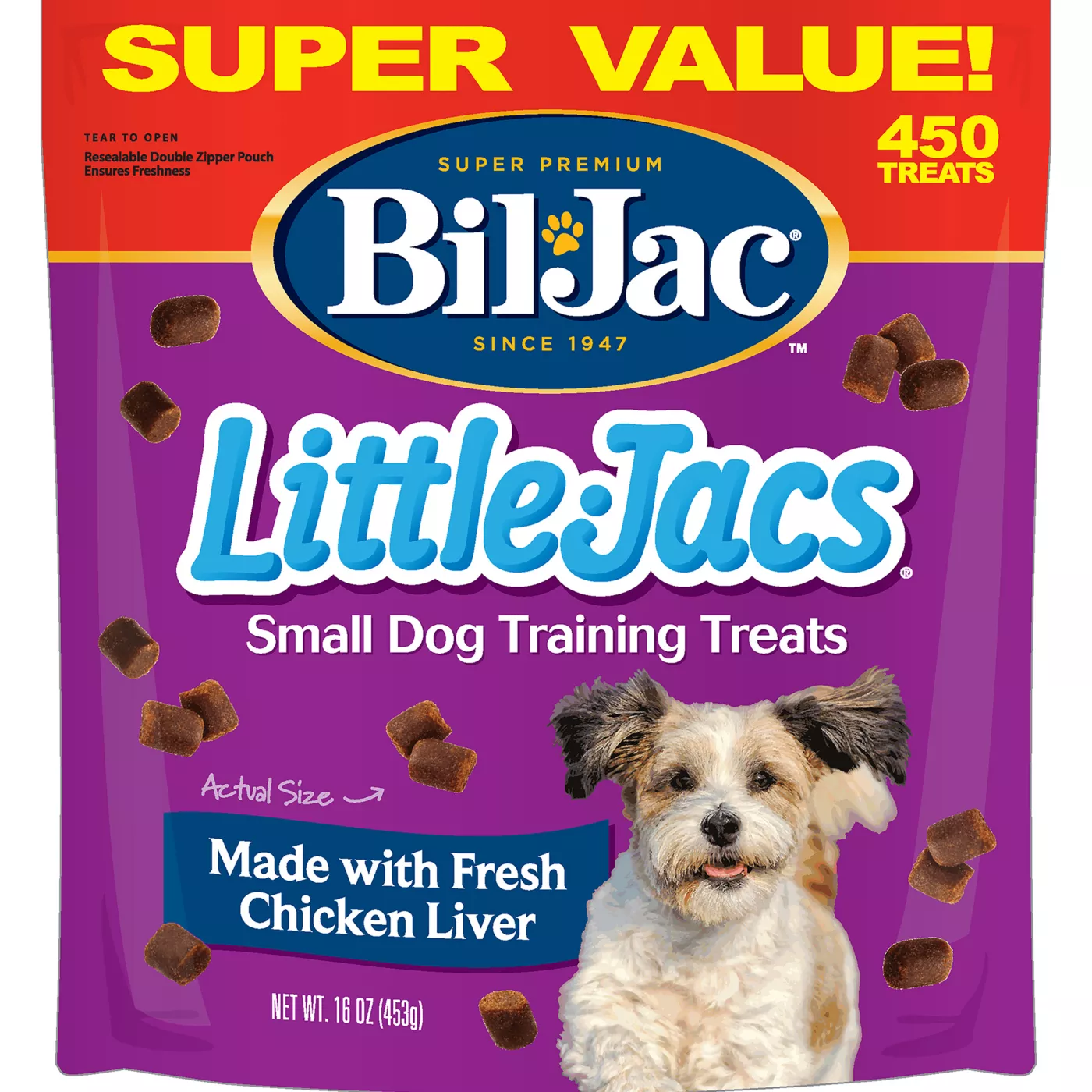 Bil Jac Little Jacs Training Dog Treat