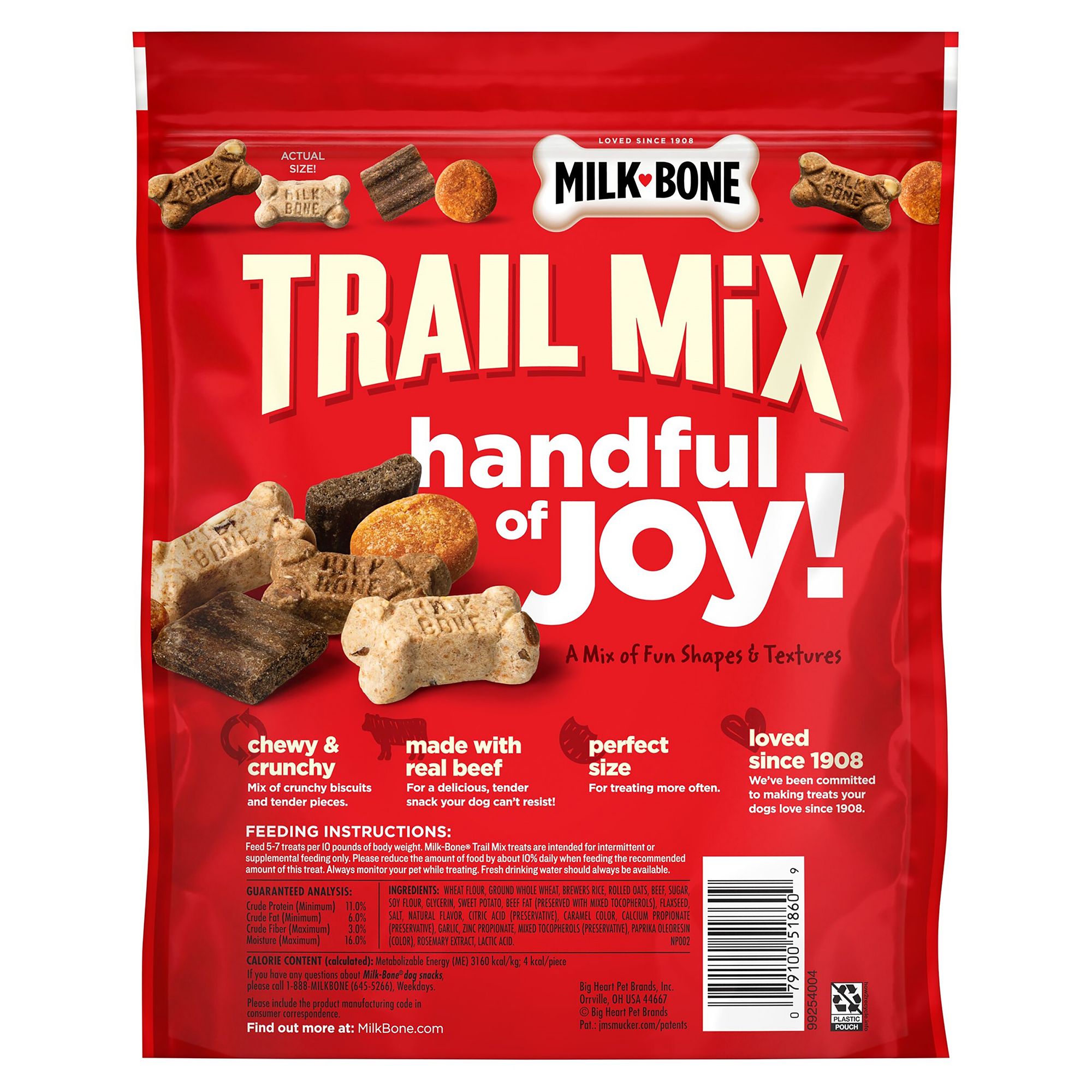 milk bone trail mix dog treats