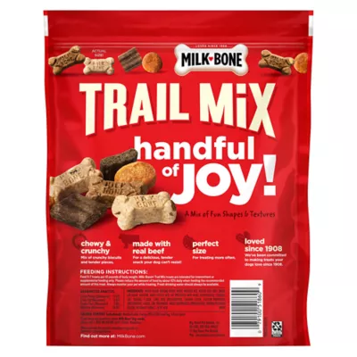 Product Milk-Bone Trail Mix Dog Treat All Ages - Oats, Beef, Sweet Potato