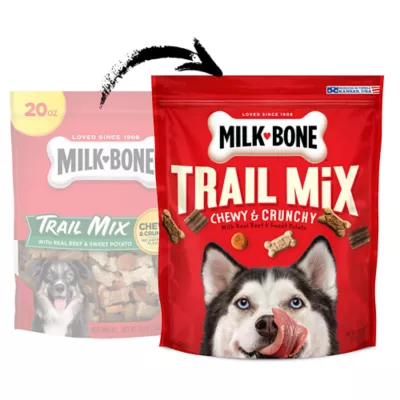 Product Milk-Bone Trail Mix Dog Treat All Ages - Oats, Beef, Sweet Potato