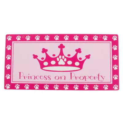 Product Hillman "Princess on Property" Sign