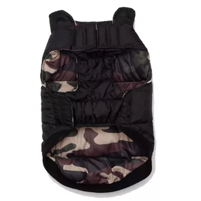 Hip Doggie Camo Flex-Fit Reversible Water Repellant Dog Coat - Image 4
