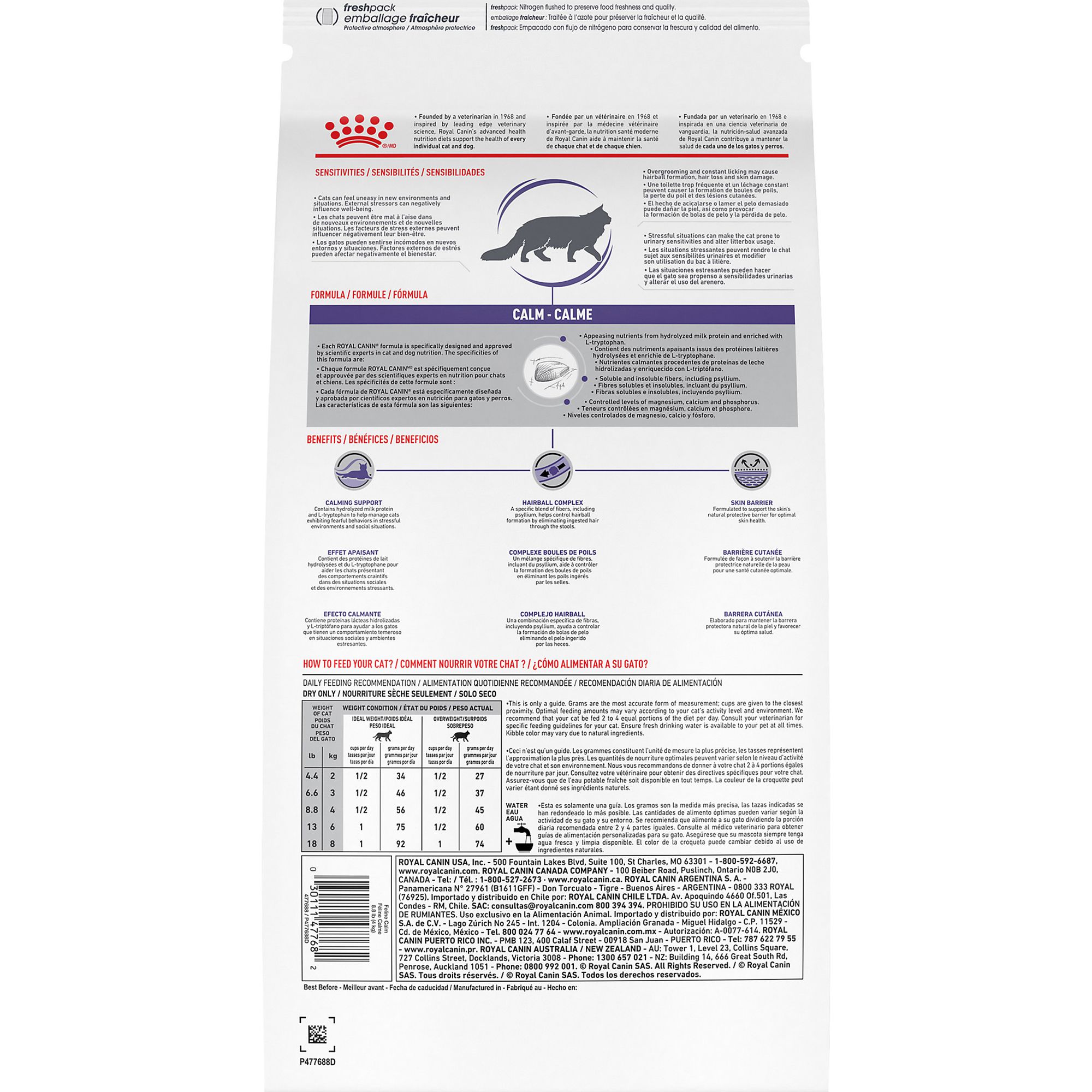 royal canin calm cat food