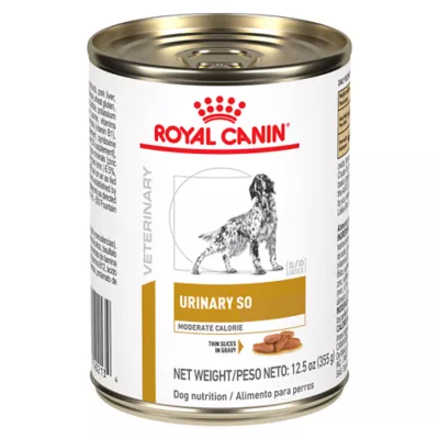 Product Royal Canin® Veterinary Diet Urinary SO Moderate Calorie Adult Dog Wet Food in Gravy  12.5 oz can