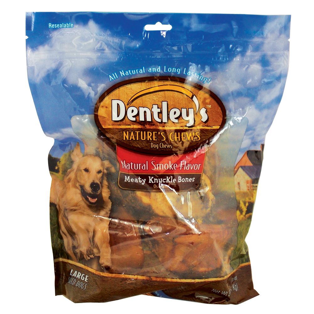 dentley's dog chews stuffed bone safe