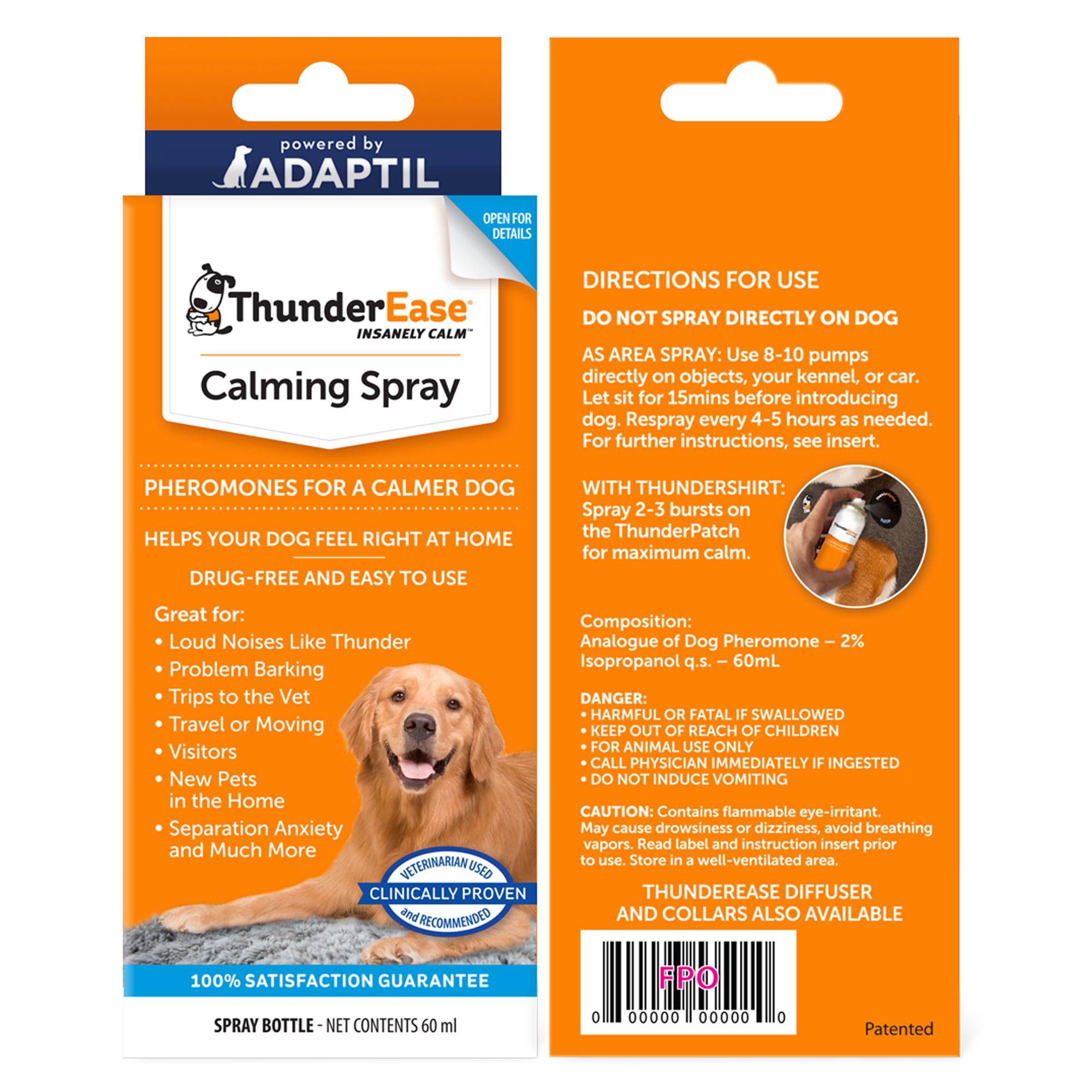 pheromone dog spray